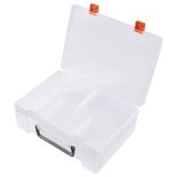 TRU COMPONENTS Assortimentsdoos (l x b x h) 250 x 190 x 80 mm Aantal vakken: 6 Variabele onderverdeling, Incl. handgreep Inhoud 1 stuk(s) - thumbnail