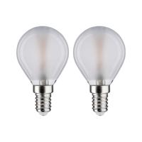 Paulmann 28638 LED-lamp Energielabel G (A - G) E14 3 W Warmwit (Ø x h) 45 mm x 78 mm 2 stuk(s) - thumbnail