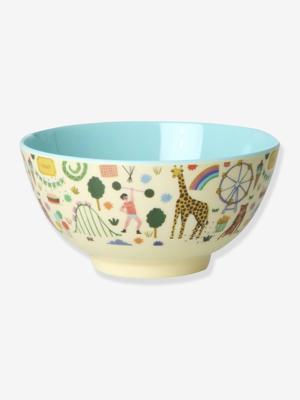 Melamine kinderkom FUN FAIR MINT 700 ml rice mintgroen Melamine kinderkom FUN FAIR MINT 700 ml rice mintgroen