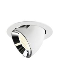 SLV InbouwspotNuminos Gimble XL wit/chroom 4000K - 40gr - 1009914 - thumbnail