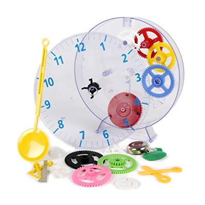 Techno Line Model kids clock Wandklok bouwpakket Mechanisch 20 cm x 3.5 cm Transparant