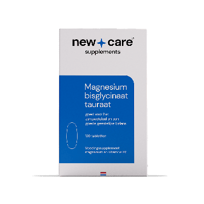 New Care Magnesium Bisglycinaat Tauraat Tabletten