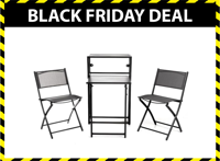 QLT Balkonset - Tuinset- 2 Stoelen en 1 Tafel - thumbnail