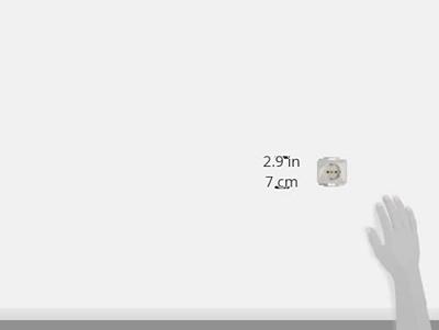 ABB 2CKA002011A3124 Apparaatinzetstuk IP20 Verkeerswit, Wit