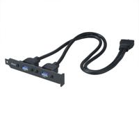 Akasa AK-CBUB17-40BK USB-kabel - thumbnail