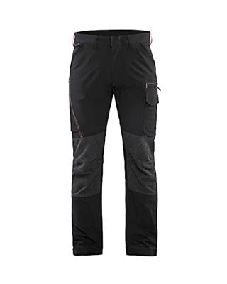 Blaklader 142216459956C44 4-weg stretch service werkbroek, zwart/rood, maat C44