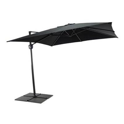 Zweefparasol Honolulu 250 x 250 cm antraciet Zweefparasol Honolulu 250 x 250 cm antraciet
