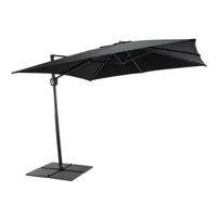 Zweefparasol Honolulu 250 x 250 cm antraciet - thumbnail