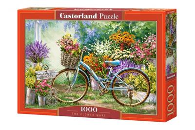 Selecta Castorland legpuzzel the flower mart, 1000st.