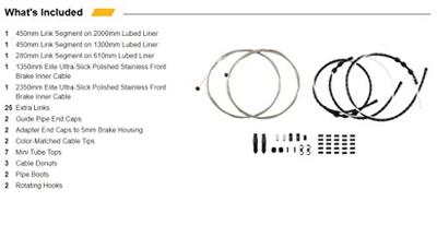 JAGWIRE Mountain elite link brake kit - black