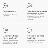 Dyson V8 Advanced 2-in-1 staande stofzuiger Batterij Droog Zonder zak Nikkel, Zilver - thumbnail