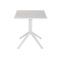 Eettafel Home ESPRIT Grijs Metaal Polypropyleen 70 x 70 x 75 cm - thumbnail