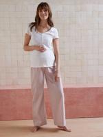 2-delige pyjamaset in katoen Before and After rouge - thumbnail