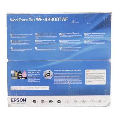 Epson Workforce WF-4830DTWF All-in-one inkjet printer Zwart