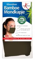 Lucovitaal Bamboe Mondkapje Groen - thumbnail