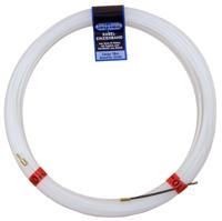 Trekveer Nylon 10 meter met kogelkop en oog - thumbnail