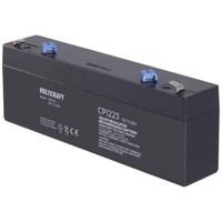 VOLTCRAFT CE12V/2,3Ah Loodaccu 12 V 2.3 Ah Loodvlies (AGM) (b x h x d) 178 x 67 x 35 mm Kabelschoen 4.8 mm Onderhoudsvrij - thumbnail