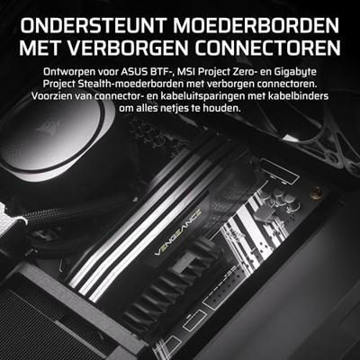 ATX Semi-toren BehuizingCorsair Zwart