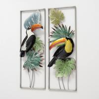 Wanddecoratie Zara Toekan in frame - thumbnail