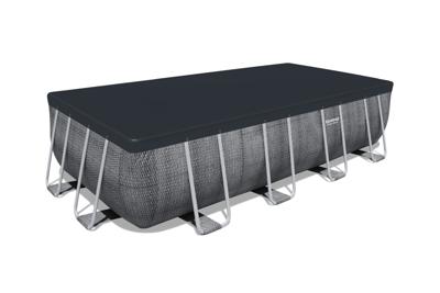 Bestway Zwembadset Power Steel rechthoekig 549x274x122 cm