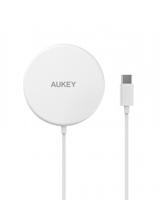 Aukey Aircore Magnetic Qi Wireless Charger 15W - wit - thumbnail