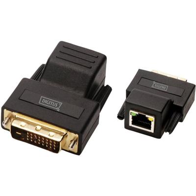 Digitus DS-54101 Extender (verlenging) DVI Via netwerkkabel RJ45 75 m