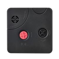 TFA Dostmann 60.1013.01 Wekker Kwarts Zwart Alarmtijden 1 Fluorescerende Wijzers - thumbnail