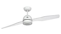 CasaFan Libelle Plafondventilator 82 W (Ø x h) 132 cm x 320 mm Wit-lak Met afstandsbediening - thumbnail