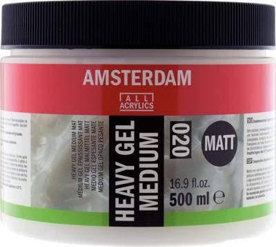 Royal Talens Amsterdam Heavy gel medium mat 020 - 500 ml