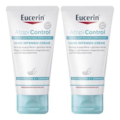 Handcrème Eucerin Atopicontrol Crema De Manos Lote 75 ml 2 Stuks
