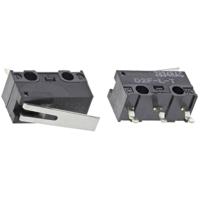 Omron D2F-L-T Microschakelaar 30 V/DC 2 A 1x aan/(aan) 1 stuk(s) Bag - thumbnail