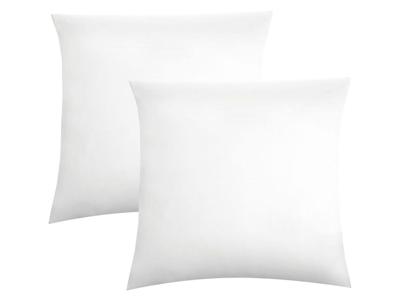 Biberna Fijne jersey kussenhoes (Wit, 80x80)