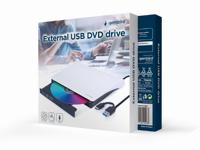 Externe USB CD/DVD brander/speler met USB-C - thumbnail