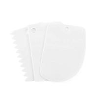 Krumble Fondant schraper (set van 3) - Wit - thumbnail
