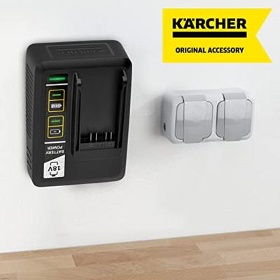 Kärcher Home & Garden BATTERY POWER 18 V 2.445-032.0 Snellader Kärcher Home & Garden BATTERY POWER 18 V 2.445-032.0 Snellader