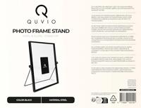 QUVIO Fotolijst staand staal 17,5 x 23 cm (bxh) - Zwart - thumbnail