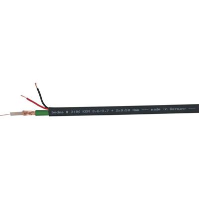 Bedea 31000900 Multicorekabel KOM0,6/3,7A 2 x 0.5 mm² Zwart per meter