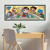 Clementoni legpuzzel super color 10in1 dc comics - thumbnail