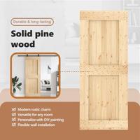 VidaXL Deur narvik 85x210 cm massief grenenhout - thumbnail