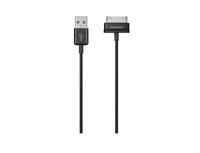 Samsung ECC1DP0UBE mobiele telefoonkabel Zwart 0,1 m USB A 30pin - thumbnail