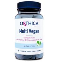Orthica Multi Vegan 60Tabletten - thumbnail