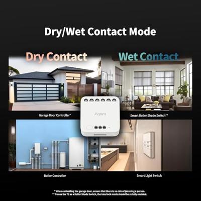 Aqara Draadloze schakelactor DCM-K01 Wit Apple HomeKit, Alexa, Google Home Aqara Draadloze schakelactor DCM-K01 Wit Apple HomeKit, Alexa, Google Home