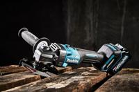 Makita haakse accu slijpmachine - GA005GZ - 40V Max - 125mm - excl. accu en lader - met vastzetschakelaar - in doos - thumbnail