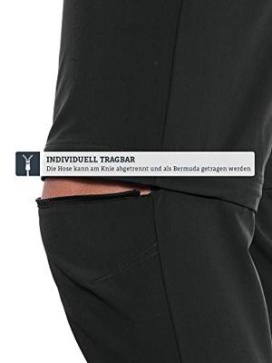 Schoffel Folkstone Zip Off Afritsbroek Heren asphalt 102