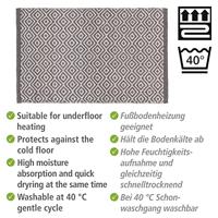 Wenko Badmat - turpan - gerecycled pet - 50 x 80 cm - thumbnail