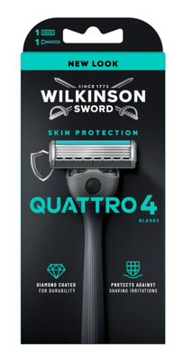 Wilkinson Quattro Essential 4 Blades Scheerapparaat