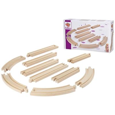 Eichhorn treinrails sporen speelset, 10dlg. Eichhorn treinrails sporen speelset, 10dlg.