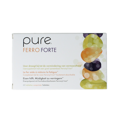 Pure Ferro forte 60 Tabletten Pure Ferro forte 60 Tabletten