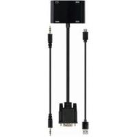 Adapter VGA naar HDMI GEMBIRD A-VGA-HDMI-02 Zwart - thumbnail