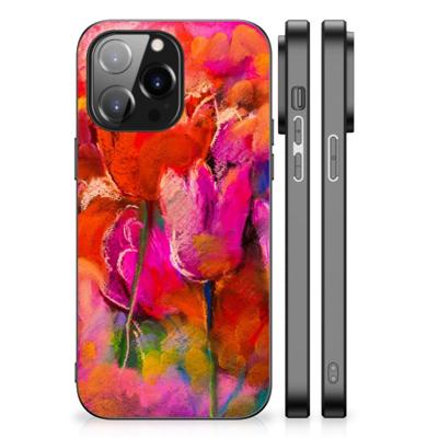 Kleurrijke Telefoonhoesje iPhone 14 Pro Max Tulips Kleurrijke Telefoonhoesje iPhone 14 Pro Max Tulips